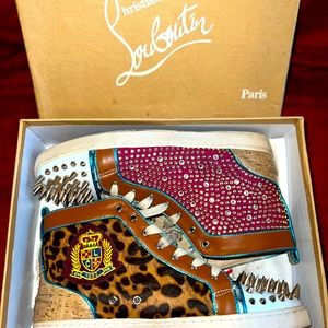 Christian Louboutin Zebra print in great condition still